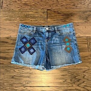 Allen B. By Allen Schwartz Denim Shorts Mid Rise Size 10